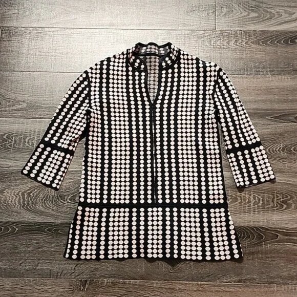 ⛅️ Tory Burch "Zahara" Polka dot Knit Tunic ⛅️ - Picture 1 of 5